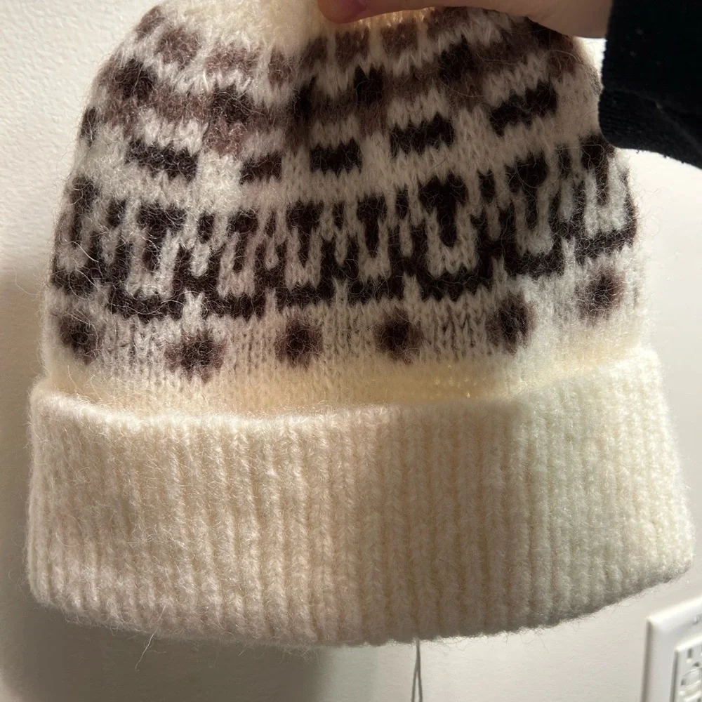 Madewell Fair Isle Cuffed Beanie, NWT - Picture 5 of 5